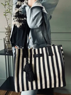 Shopper STRIBE Canvas Small