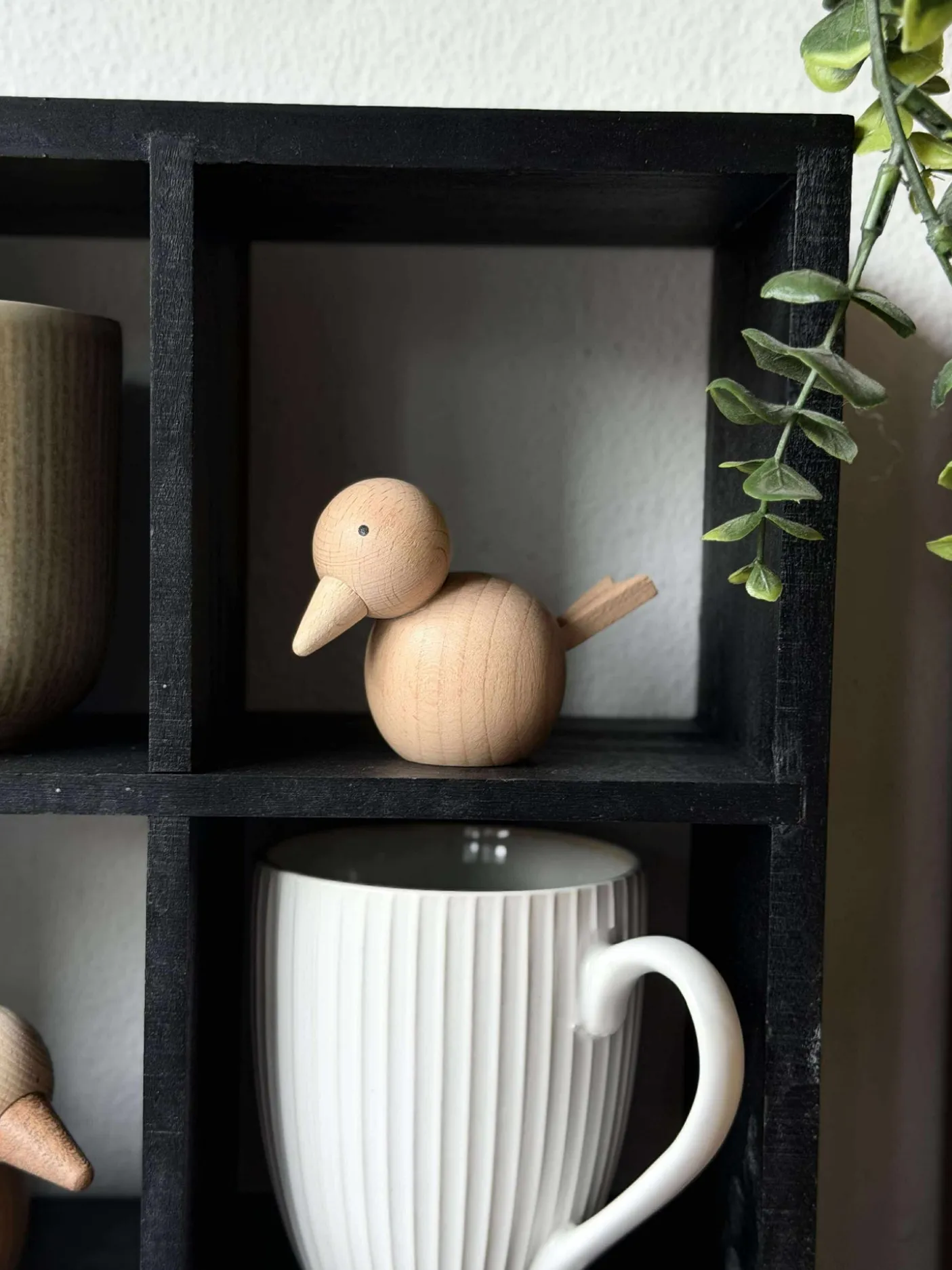 Siddende Fugl - Natur Bøg Lille