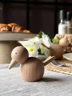 Siddende Fugl - Natur Bøg Lille