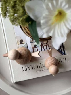 Siddende Fugl - Natur Bøg Stor