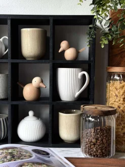 Siddende Fugl - Natur Bøg Stor