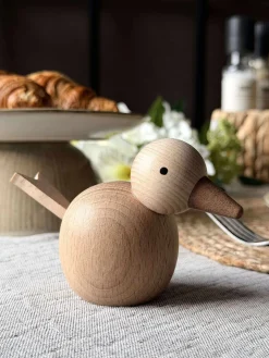 Siddende Fugl - Natur Bøg Stor