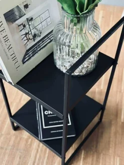 Sidebord - Sort metal