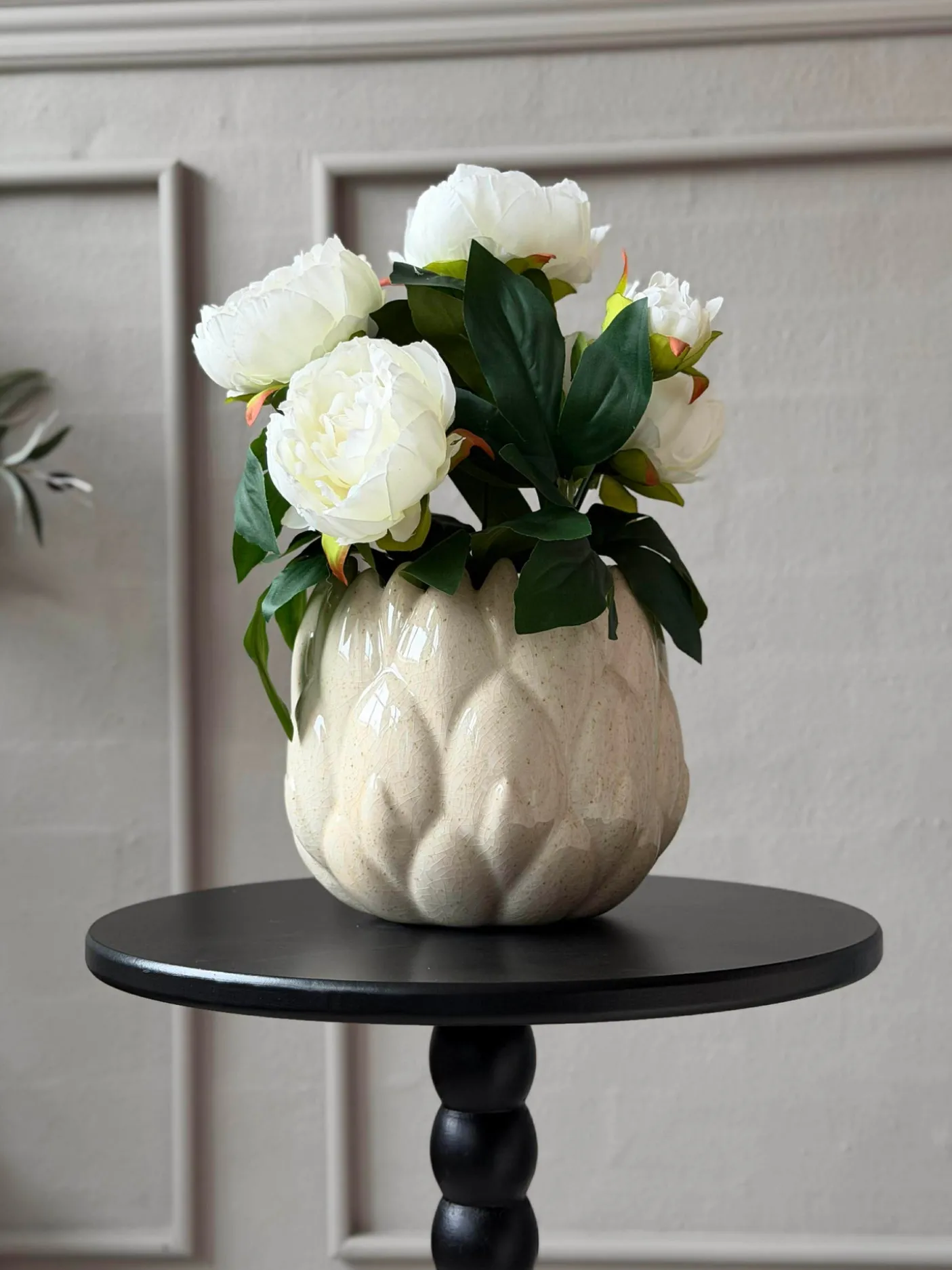 Sidebord - Sort 35xH50 cm