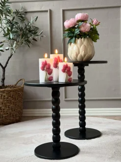 Sidebord - Sort 35xH50 cm