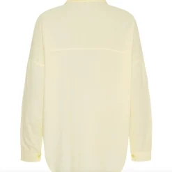 Skjorte baby fløjl - Gul