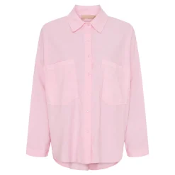 Skjorte baby fløjl - Pink