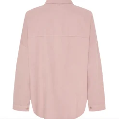 Skjorte baby fløjl - Rose