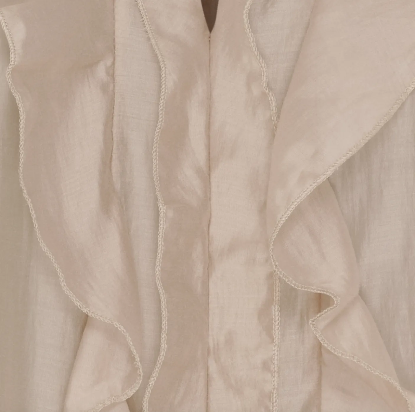 Skjorte bluse - Naira Moro beige