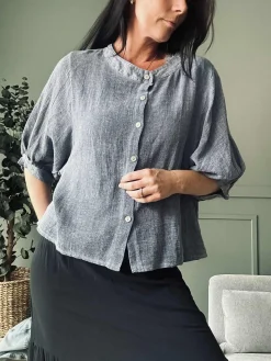 Skjorte Nelly - Navy