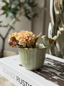 Skjuler med fugl - Grøn