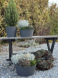 Skjuler med riller - Grå