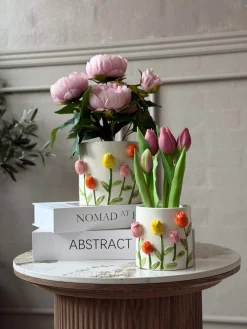 Skjuler med tulipaner - flere størrelser