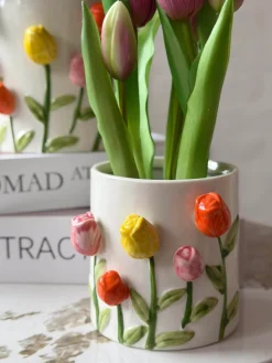 Skjuler med tulipaner - flere størrelser