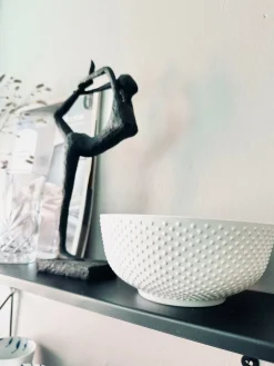 Skål 17 cm – White Melamin