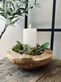 Skål af teakrod – Small