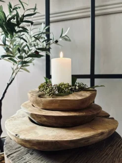 Skål af teakrod – Small