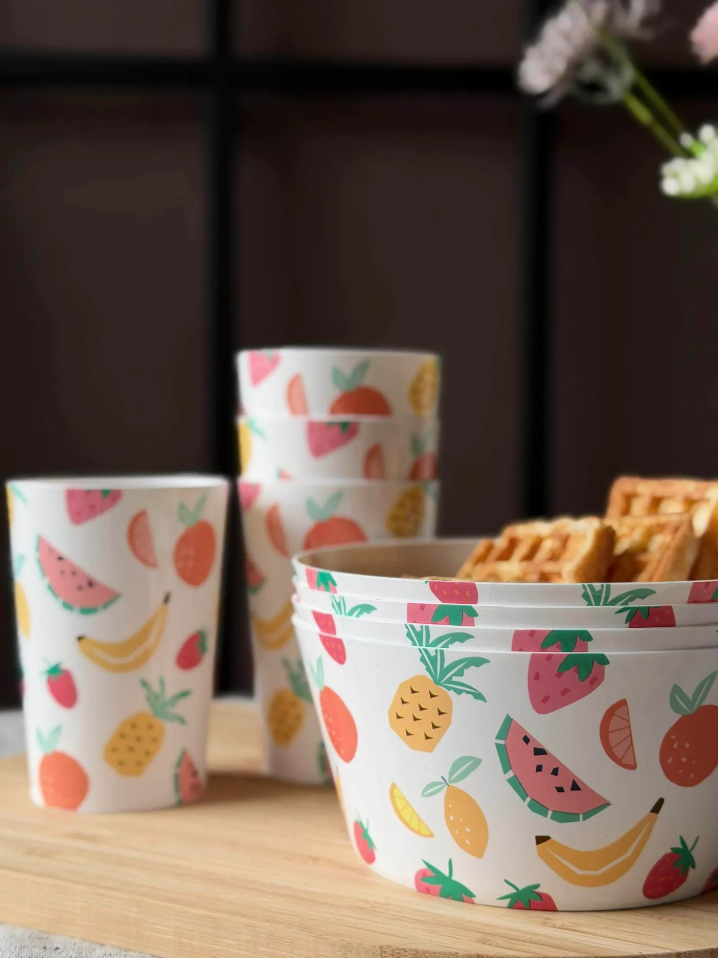 Skål FRUIT - 4 stk.