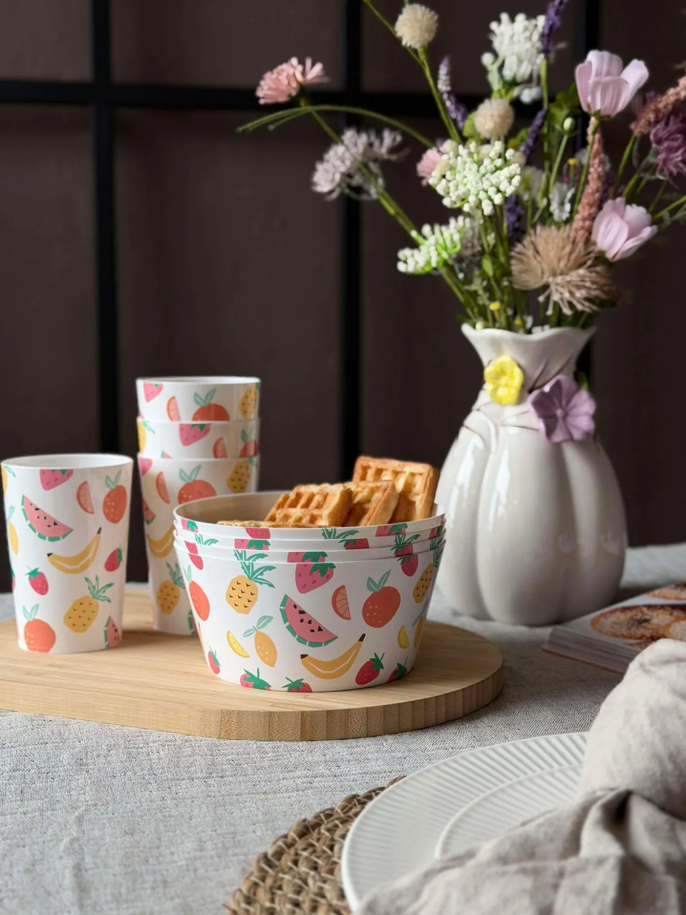 Skål FRUIT - 4 stk.