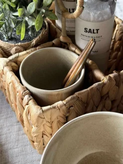 Skål Lydia keramik - Sæt med 4 stk Beige