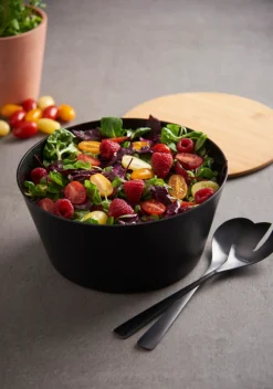 Skål med bambus låg