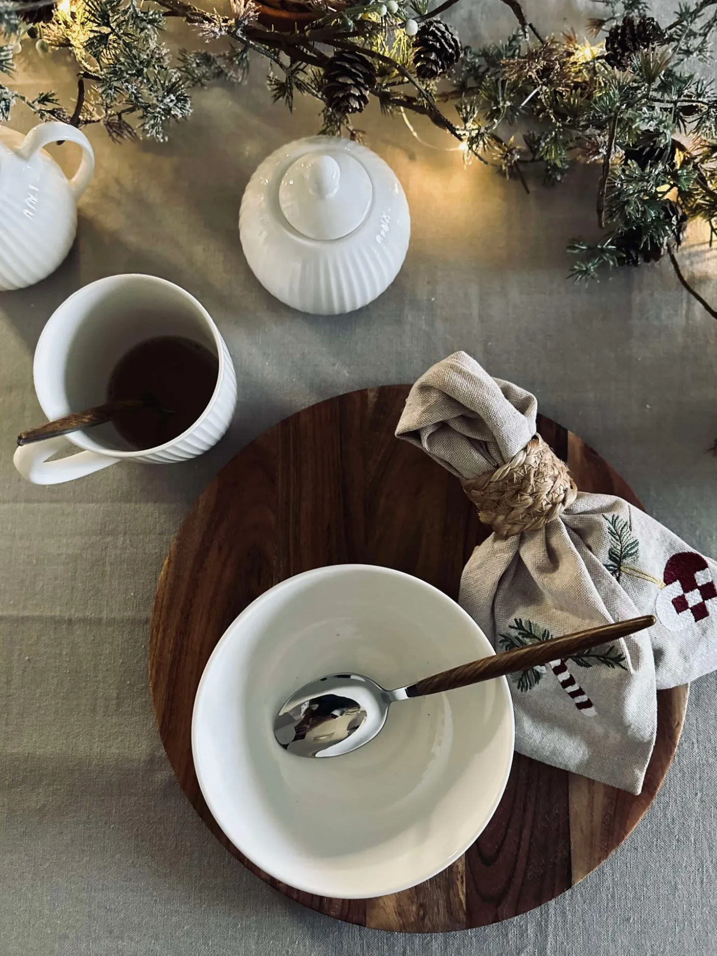 Skål Riflet - Porcelæn