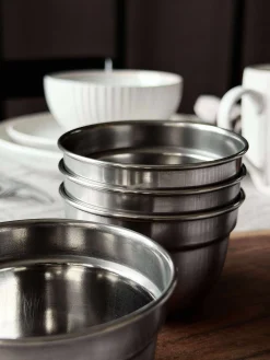 Skåle 4 stk - Rustfrit stål