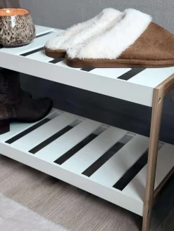 Skoreol i bambus - 2 hylder