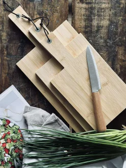 Skærebræt - 3 stk. Bambus