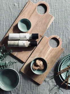 Skærebræt med rund håndtag 50x25