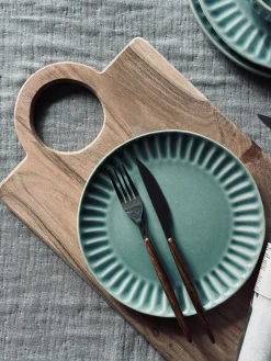 Skærebræt med rund håndtag 50x25