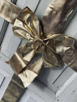 Sløjfe til dør - Guld