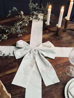 Sløjfe til dør - Hvid