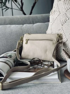 Smuk taske / clutch - Soft sand