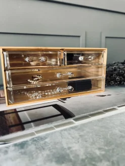 Smykke / Makeup organiser - Big bambus