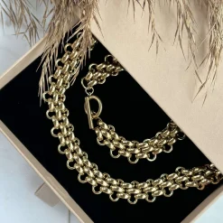 Smykkesæt ATHENA – Forgyldt