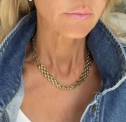 Smykkesæt ATHENA – Forgyldt