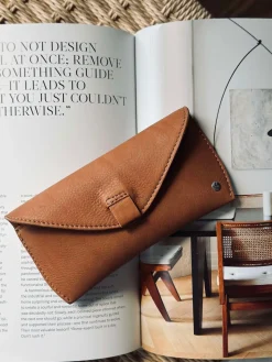 Solbrilleetui - Cognac