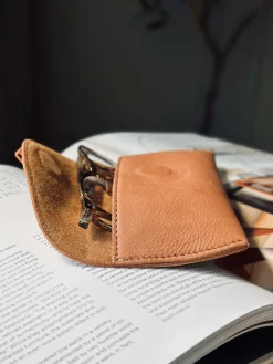 Solbrilleetui - Cognac