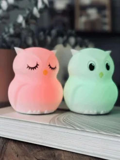 Sovelampe - Ugle Mix