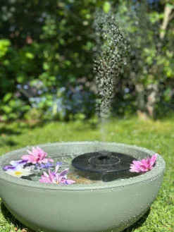 Spejlbassin / Skål dia 40cm - Recycling Grøn