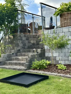 Spejlbassin Square - Black