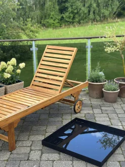 Spejlbassin Square - Black