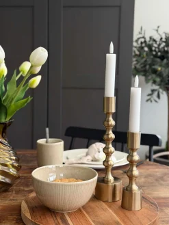 Stagelys Hvid 2 stk. - Flere størrelser