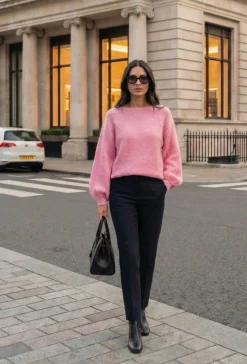 Strik Mohair - Soft pink