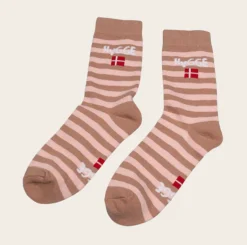 Strømper - Hygge Strib Str 37-41
