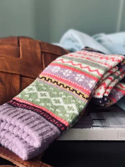 Strømper - Lilla mix