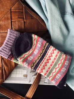 Strømper - Lilla mix