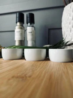 Sushi / tapas sæt m. Skåle og skærebræt