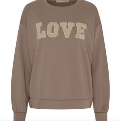 Sweatshirt Jessa - Fango Melange